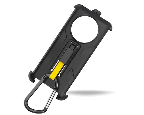 MyPhone Kryt pre Hammer Iron 6 s karabínou čierny / Kryt na mobilný telefón / otočný klip 180°