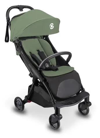 GLOBBER Kočík Stroll Lite olivovo zelený / nosnosť 22 kg / do 4 rokov / skladací / UPF 50+