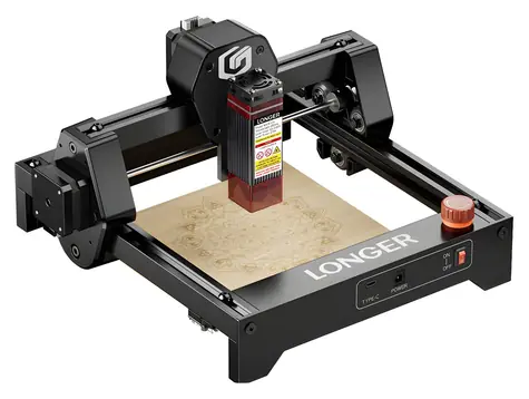 Longer Ray5 mini / Laserový gravírovací stroj / 2,5 W / 130x140 mm / Wi-Fi / USB