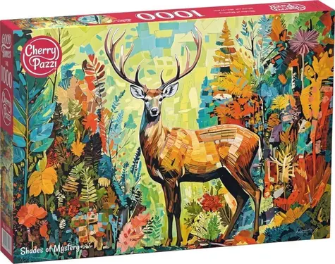 Cherry PAZZI Puzzle Tajomné odtiene / 1000 dielikov / 70 × 50 cm