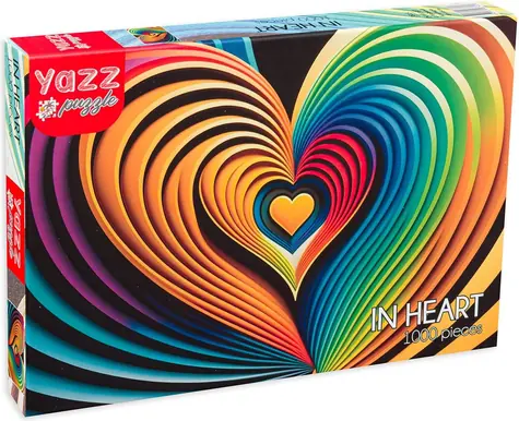 YAZZ Puzzle V srdci / 1000 dielikov / 68 x 48 cm
