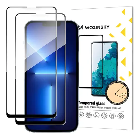 Wozinsky Full Glue / Tvrdené sklo / XIAOMI POCO M7 / 2 ks