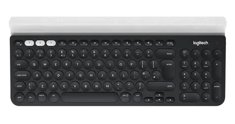 Logitech K780 Multi-Device Wireless čierna / Klávesnica / 2.4GHz / Bluetooth