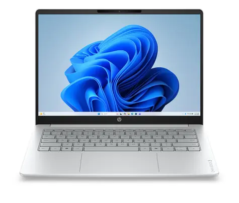 HP OmniBook 3 14-hy0001ncx strieborná / Notebook / 14" WUXGA / AMD RYZEN 5 40 4,3GHz / 16GB LPDDR5 / 512GB SSD / W11H