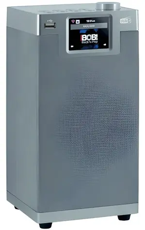 Imperial DABMAN i610 sivá / Multifunkčné stereofónne rádio / DAB+ / FM / Internet / BT