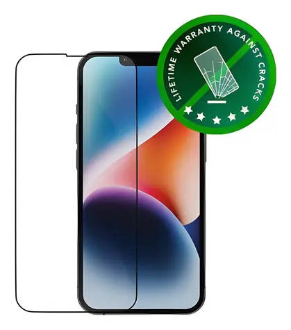 dbramante1928 Eco-shield čierna / Ochranné sklo / Apple iPhone 13/13 Pro/14/16e/17e
