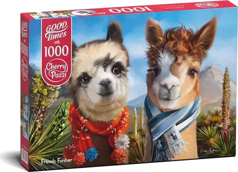 Cherry PAZZI Puzzle Priatelia stále / 1000 dielikov / 70 × 50 cm