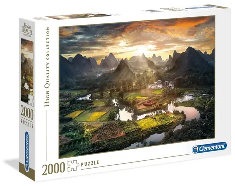 Clementoni Puzzle Čína / 2000 dielikov / od 10 rokov