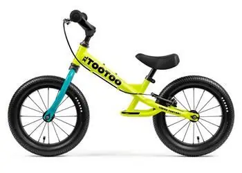 Yedoo Odrážadlo TooToo XL limetkové / 14 "/14" kolesá