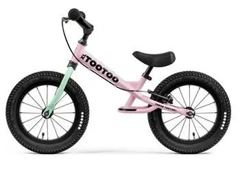 Yedoo Detské odrážadlo TooToo XL ružová / kolesá 14 "/14"