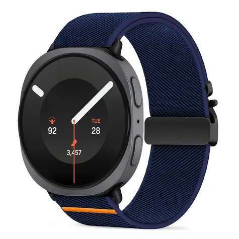 Tech-Protect Nylon Clasp tmavo modrá / Remienok pre Samsung Galaxy Watch / 40/44/46 mm / Nylon