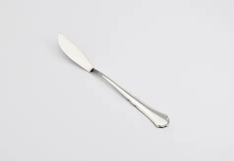 Pintinox SETTECENTO strieborná / Nôž na ryby / nerezová oceľ / 21 cm
