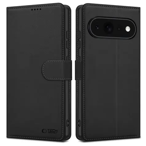 Tech-Protect Wallet matná čierna / Púzdro pre Google Pixel 11 / 11 Pro / Peňaženka