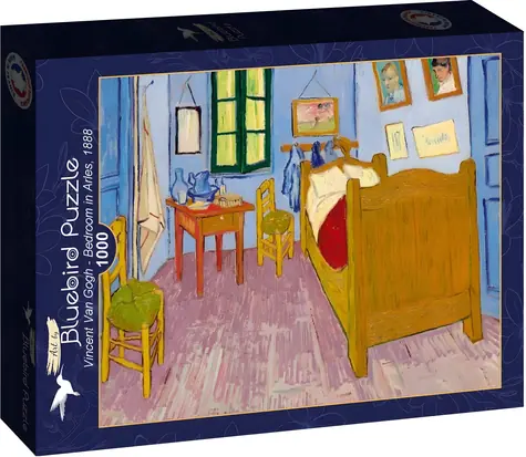 BlueBird Puzzle Spálňa v Arles / 1000 dielikov / 68 x 48 cm