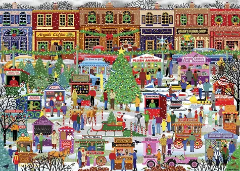 ALIPSON Puzzle Trh Kris Kringle / 1000 dielikov / 69 x 47,8 cm