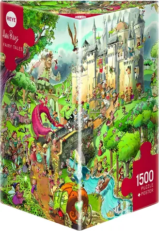 HEYE Puzzle Rozprávky / 1500 dielikov / 82 x 58 cm