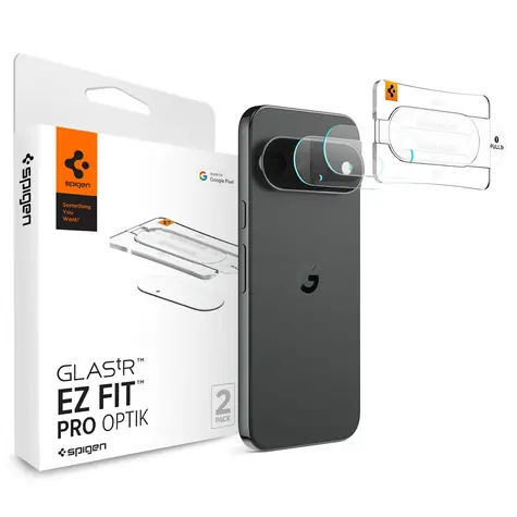 Spigen Glass tR EZ Fit Optik Pro pre Google Pixel 11 / Ochranné sklo na fotoaparát / 2 ks / tvrdené sklo 9H