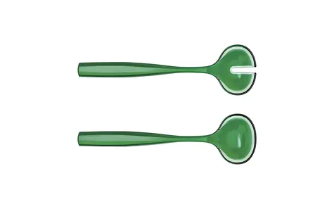 Guzzini DOLCEVITA zelená / Šalátový príbor / bioplast / 28 cm