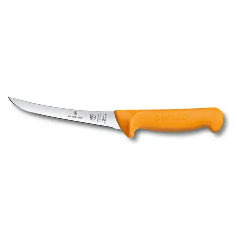VICTORINOX Swibo oranžová / Vykosťovací nôž / Čepeľ 13 cm / Semi-flex
