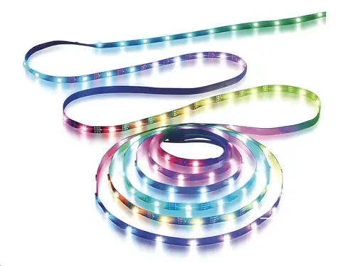 WG WG1 / Šikovný LED pásik / RGB / 5m / Wi-Fi / IP65 / diaľkový ovládač + sieťový adaptér