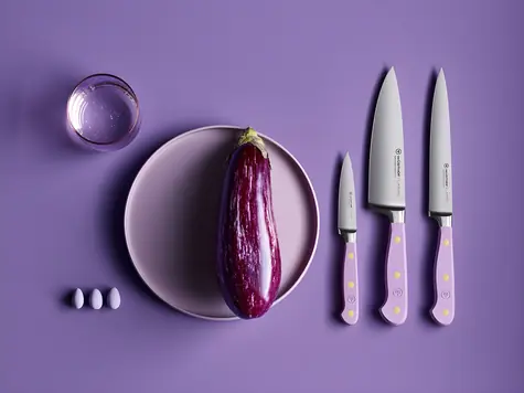Wüsthof CLASSIC COLOUR Purple Yam / Nôž na šunku / 16 cm / kovaná oceľ