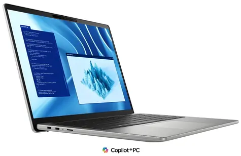 DELL Latitude 7455 sivá / Notebook / 14" QHD + Touch / Snapdragon X Elite X1E-80-100 / 32GB / 1TB SSD / Adreno GPU / W11P