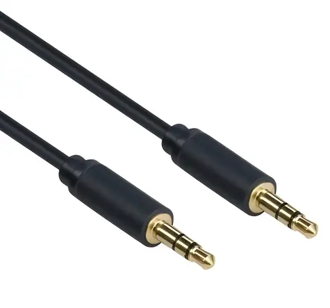 Mercodan PRO Minijack ULTRA SOFT / Audio kábel / 3,5 mm Jack-Jack / 1 m