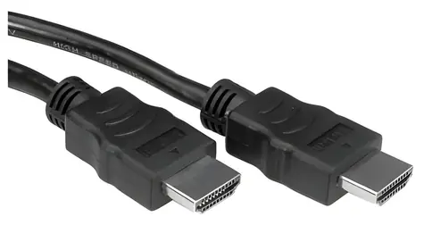 Mercodan HDMI 2.0 kábel čierna / Kábel HDMI / 4K / CCS vodič / 1 m