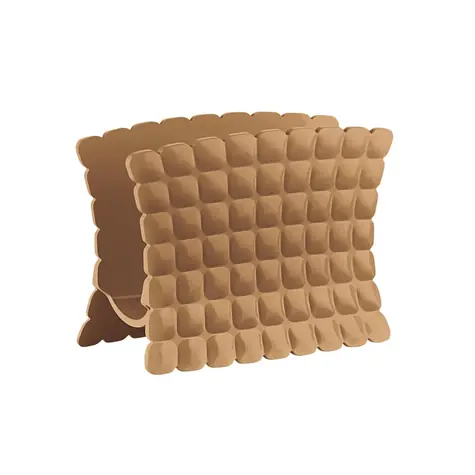 Guzzini Tiffany terracotta / Stojanček na obrúsky / akryl / 15,2 x 7,6 x 11 cm