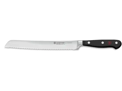 Wüsthof CLASSIC 20 cm / Nôž na chlieb / vrúbkované ostrie