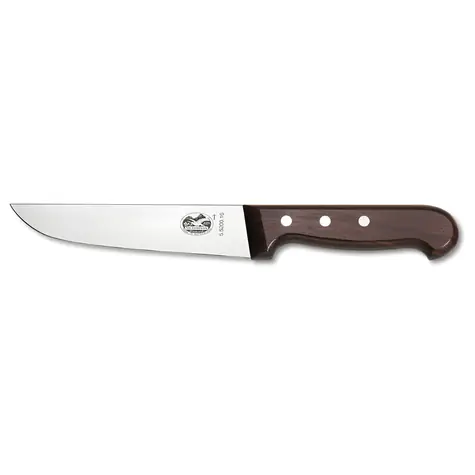 VICTORINOX Wood 16 cm / Mäsiarsky nôž / Nerezová oceľ / Drevená rukoväť