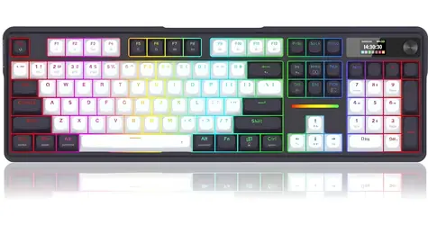 Redragon Terraflare K762WB-RGB-PRO / Herná klávesnica / mechanická / Manbo Linear / RGB