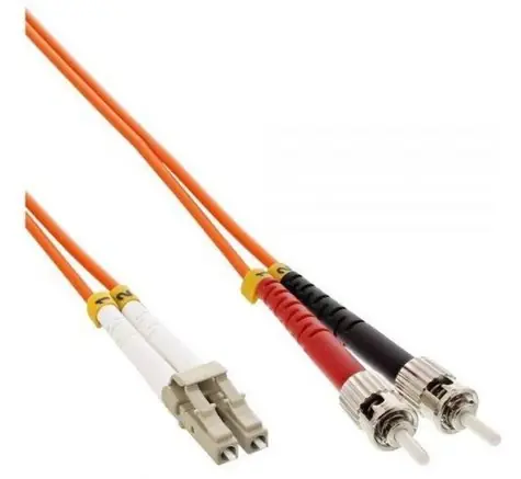 Mercodan LC-ST / Optický patch kábel / Multimode 50/125 OM2 / Duplex