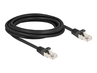DeLock Kábel RJ-50 (M)-RJ-50 (M) 3 m čierna / Dátový kábel / S/FTP / 26 AWG