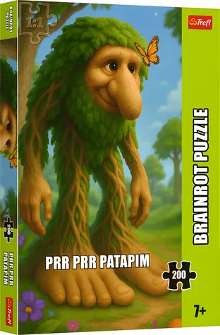 Trefl Puzzle BrainRots: Prr Prr Patapim / 200 dielikov / 34 x 48 cm