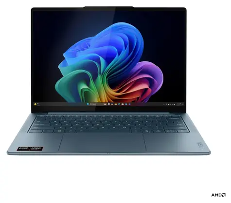 Lenovo Yoga Slim 7 14AKP10 Tidal Teal / Notebook / 14" 2.8K OLED / AMD RYZEN AI 7 350 / 16GB / 1TB SSD / W11H