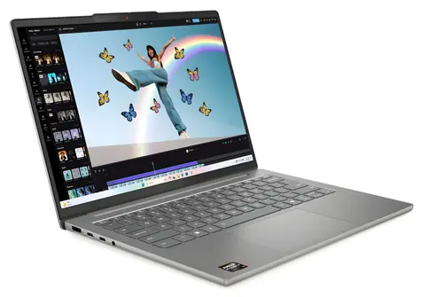 Lenovo IdeaPad Slim 5 14AKP10 sivá / Notebook / 14" WUXGA OLED / AMD RYZEN AI 7 350 / 32GB / 1TB SSD / W11H