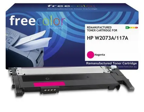 FreeColor W2073A fialová / Toner / alternatíva k HP 117A / Color Laser 150, MFP 178/179 / 700 strán