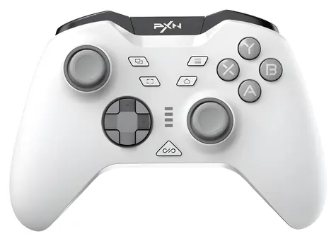 PXN P5 biela / Herný ovládač / Bezdrôtový / PC, Switch, Android, iOS / Hall Effect joysticky / 1000 Hz