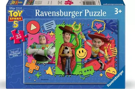 Ravensburger Puzzle Toy Story 5: Príbeh hračiek / 35 dielikov / 26x18 cm