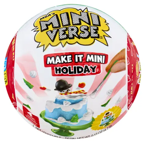 MGA Miniverse Make It Mini Holiday / Kreatívny set / zberateľské miniatúry / od 8 rokov