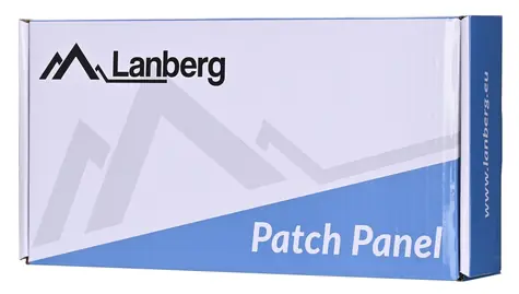 Lanberg PPF6-9012-S / Patch panel / 12 portov / Cat 6 STP / 10"