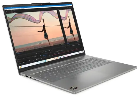 Lenovo IdeaPad Slim 5 16AKP10 sivá / Notebook / 16" 2.8K OLED 120Hz / AMD RYZEN AI 7 350 / 32GB / 1TB SSD / W11H