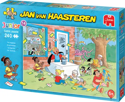 JUMBO Puzzle JvH Junior 14: Kúzelník / 240 dielikov / od 6 rokov