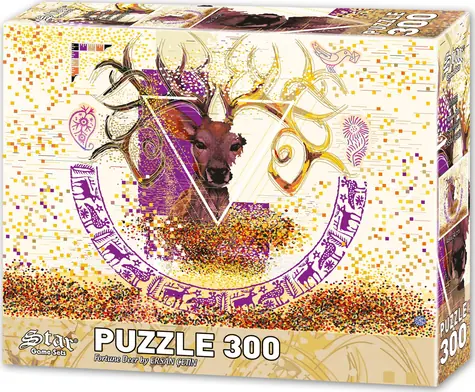 STAR Puzzle Jeleň pre šťastie / 300 dielikov / 48 x 34 cm