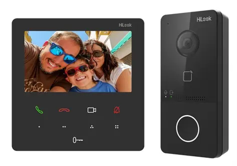 HiLook VI-K46P / Domáci videotelefón / Wi-Fi / 1080p / 4,3" 480x272 / IP65 / ochranný štít