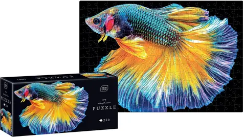 INTERDRUK Puzzle Colorful Nature: Ryba / 250 dielikov / 48 × 33 cm
