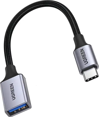 Ugreen US378 šedá / Adaptér / USB-A - USB-C