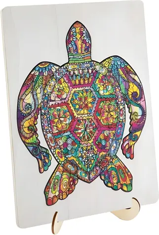 MOXY Obrysové puzzle Korytnačka / 130 dielikov