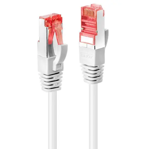 Lindy Cat6 S/FTP 1 m biela (47792) / Patch kábel / RJ-45 / 250 MHz